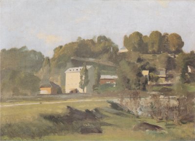 The Mill of Sousterre near Geneva by Ferdinand Hodler